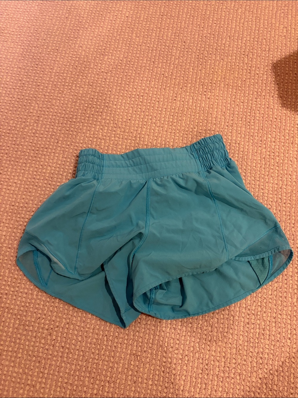 Women's Teal Athletic Shorts - Lightweight Running Shorts